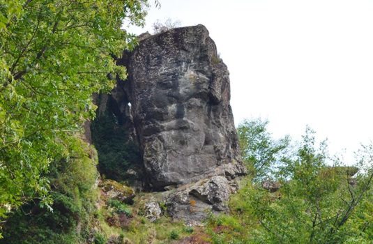 The megalithic face